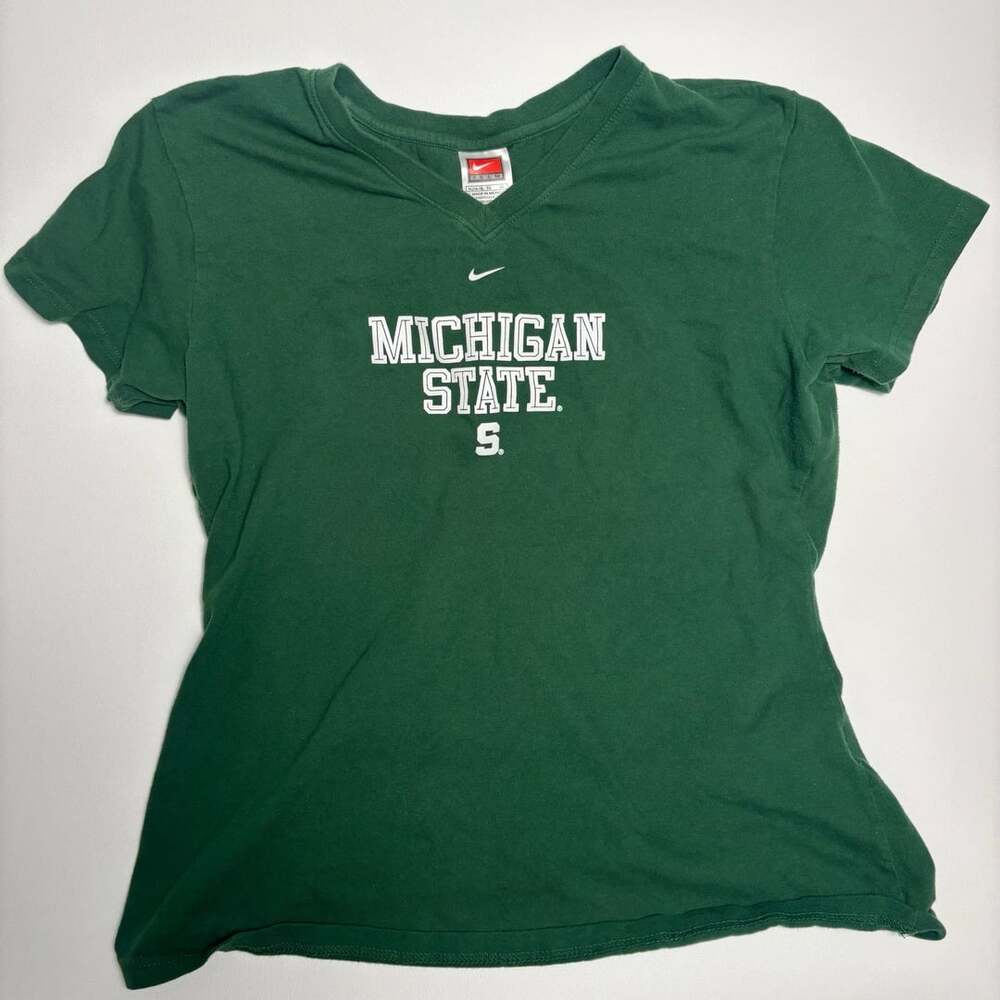 Nike Michigan State Spartans T-Shirt XL(16-18) Green
